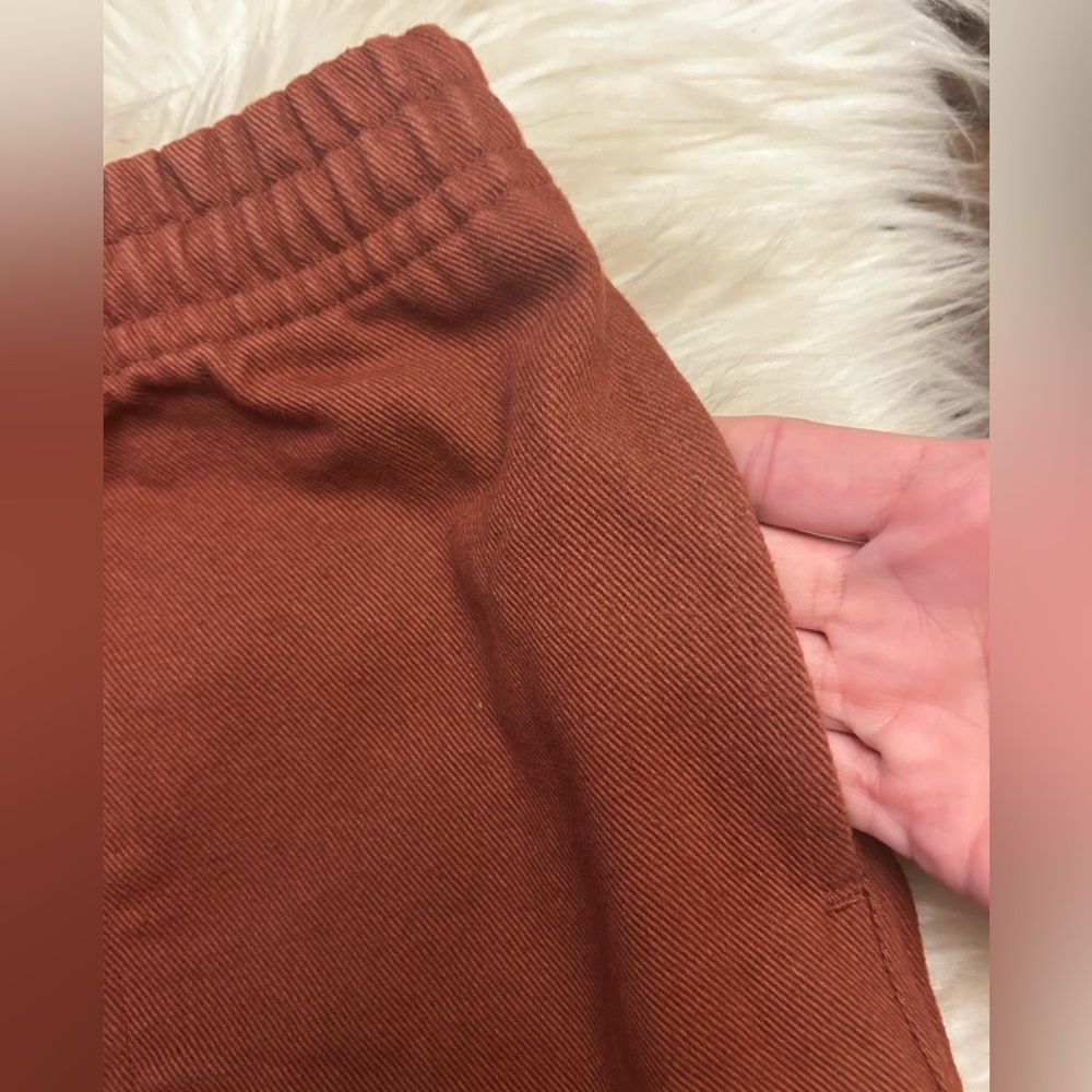 BODE Twill Rugby Short In Cinnamon - Picture 7 of 15